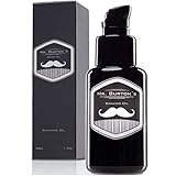 Mr. Burton´s Shaving Oil Made in Germany - 50ml Rasieröl zur sanften traditionellen Rasur verhindert Hautreizungen, pflegt mit Arganöl, duftneutral