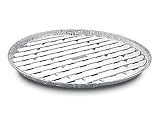 VEPATIM 30 Alu-Grillpfannen Grillschalen BBQ rund ALU Ø 34cm mehrfach verwendbar