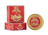 TWG Tea | Red Christmas Tea | Rooibos-Tee | Hibiskus, Orange und Apfel | Kaviardose, 50G | Geschenkset