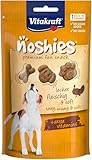 Vitakraft Noshies, Hundeleckerli, Hundesnack weich, mit Truthahnfleisch, Hunde Trainingsleckerli, ohne Zusatz von Zucker (1x 90g)