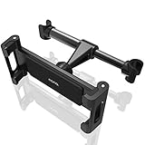 Amazon Brand - Eono Tablet Halterung Auto, Universal Tablet Halterung - KFZ-Kopfstützen Halterung für iPad Pro 9.7/10.5/11/12.9, Air Mini 1 2 3 4, Galaxy Tab, Smartphone und Tablet mit 4.7-13 Zoll