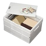 Stapelbare Behälter, Stapelboxen mit Deckel, stapelbare Aufbewahrungsboxen mit Griff, tragbare Aufbewahrungswürfel mit Deckel, Aufbewahrungsboxen für den Transport