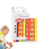 Zylindrisches Puzzle, rotierendes Puzzle | digitaler Puzzlewürfel mit 5 Schichten, Puzzle, Intelligenzspiele, kognitive Würfel für Jungen und Mädchen im Alter von 3 bis 8 Jahren
