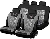 wSSSsss Auto SitzbezüGe Sets AutositzbezüGe für Hyundai Tucson 3 III TL 2015-2020, Autositzbezüge Komplettset Autositzschoner Schonbezüge Autositze Autositzzubehör