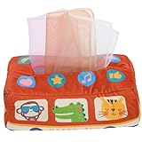 QUMIIRITY 1 Set-Box Papierspielzeug entwicklung lernspielzeug frühkindliche aufklärung toy + kognitives für sensorisches für Babys Tuch