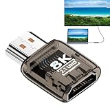 Eoixuqba Adapter Für Monitore,60 Hz 8K Konverter Verbinder Bidirektional - Laptop Audio-Erweiterungsanschluss - Für Audio, Computer, Laptop, TV, HDTV, Projektor, Desktop, Konferenz, Und Büro Und