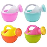 4 Stück Gießkanne Kinder Garten, Kinder Giesskanne Badewanne, Gießkanne Wasserspielzeug, Sandspielzeuge Kanne, Sandkasten, Nachhaltiges Spiel-Set Für Ab 18 Monaten (zufälliger)