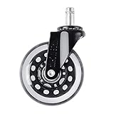 Ersatzrollen für Bürostühle, Möbelrollen, 5 Stück