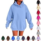 Generisch Damen Hoodie, Kurzarmpullover Damen, Kapuzenpullover Hoodies Y2K Sweatshirt Mit Kapuze Hooded Pullover Oberteile Frau Hoody Sweatshirts Teenager Mädchen