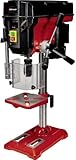 Einhell Säulenbohrmaschine TE-BD 550 E (550 Watt, stufen-/werkzeuglose Drehzahlregulierung, LCD Anzeige, Qualitäts-Schnellspannbohrfutter, Einstellbarer Tiefenanschlag)