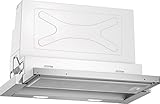 NEFF D46ED52X0 Einbau-Dunstabzugshaube N50, 60cm, Abluft oder Umluft, Energieeffizienz B, silbermetallic