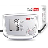 boso medicus uno – Oberarm-Blutdruckmessgerät mit Einknopfbedienung, großem Display und Arrhythmie-Erkennung – Inkl. manschette (22-32cm)