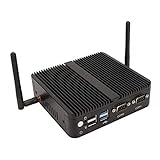 BAOK Mini-PC, 8 GB DDR4 Mini-Computer 100-240 V Quad-Core-Prozessor für Office für (EU-Stecker)