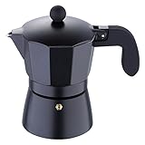San Ignacio Florencia Black - Einbau-Kaffeemaschinen Aluminium schwarz