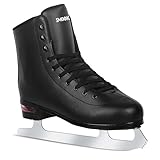 SMOOJOY Eiskunstlaufschuhe für Damen und Herren – Luftpolster Deluxe Hockey Schlittschuh Premium Leder Skates Indoor Outdoor Eisbahn für Teenager Anfänger
