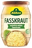 Kühne Fasskraut, natürlich mildes Sauerkraut, 720 ml
