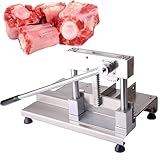 Dfdieratve Fleischsäge, Knochenfleischsäge Metzger zum Zerlegen von Rippchen, Kaltem Fleisch, Gemüse, Manuelle Fleischschneidemaschine für den Privaten und Gewerblichen Gebrauch