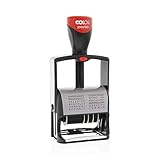 Colop 2355102000 Wortband-Datumstempel 2000/WD 43 x 10 mm Kissen schwarz