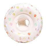 Schwimmring Baby ab 1–5 Jahren, Schwimmen Ring für Kleinkind, Schwimmreifen Baby, Schwimmsitz Kleinkinder, Aufblasbare Schwimmen Float (Apfel)