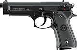 Beretta Airsoft Pistole MOD. 92, Federdruck Waffe mit 0,5 Joule, inkl. 100 x 6 mm BB Soft-Air Kugeln, Heavy Metal Energy