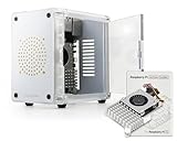 ElectroCookie Mini-PC-Gehäuse für Raspberry Pi 5 – seitlicher Türzugang mit offiziellem Aktiv-Kühler im Lieferumfang enthalten