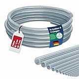 Coop Schlauchtechnik® Silikonschlauch 5mm Innen-Ø | 2 Meter | hohe Qualität | lebensmittelecht | geschmacksneutral |-40 bis 220 °C | ideal für Lebensmittel, Haushalt, Aquaristik, Labor, Industrie