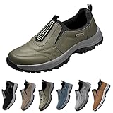 Wanderschuhe Herren Breite Füße Leichte Outdoor Trekkingschuhe Knöchel Bergschuhe rutschfeste Schuhe Herren Sneaker Ultralight Sportschuhe für Camping Freizeitschuhe Große Größe Walkingschuhe