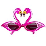 Boland - Partybrille für Erwachsene, Kunststoff, Spaßbrille, ohne Sehstärke, Sonnenbrille, Bad Taste Party, Mottoparty, Karneval