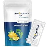 Lemonagra | Mit wertvollen Inhaltsstoffe wie Maca | Für den aktiven Mann | 7 Beutel pro Packung | 1x