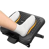 ACROPAQ Fußstütze Schreibtisch - Ergonomische Fußablage mit verstellbaren Höhen - Fußablage Schreibtisch, Fussstütze unterm Schreibtisch