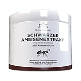 Heka Naturals Schwarze Ameise Extrakt | 150g Kräuterpulver mit Cordyceps, Maca, Shilajit, Zink, Schwarzem Pfeffer und Pflanzenstoffen zur Unterstützung des normalen Energiestoffwechsels