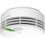 Hekatron Rauchmelder Genius Plus Edition 2021 – 10 Jahre Batterie – Testsieger Stiftung Warentest – inkl. 1 x Klebepad – App-unterstützt – Rauchwarnmelder – mehrsprachig, Amazon Exclusive - 1 Stück