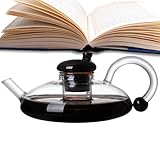 Glas-Teekanne, Glas-Teekessel | Hitzebeständiger Wasserkocher aus |Multifunktionaler Teebereiter für lose Blätter, praktischer Getränkekessel für Tee, Wasser, Kaffee