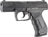 Walther Airsoft Pistole P99, Federdruck Waffe mit 0,5 Joule, inkl. 100 x 6 mm BB Soft-Air Kugeln, Heavy-Magazin & HiCap Magazin