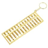 Beaupretty Mini Abacus Schlüsselanhänger Legierter Anhänger Handtaschen Deko Kreatives Design für Diy Schlüsselbund