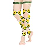 Butterfly Leg Wraps - Elastische Party Strumpfhalter Kreuzbandage - Verstellbare Exotische Bekleidung Elastische Oberschenkelhalter Accessoires für Halloween Party Reise Hochzeit Cosplay