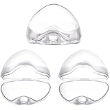 3 Stück Tragbare Schnullerbox - Transparent Schnulleraufbewahrung Box für Baby Neugeborene Reise Home, Schnuller Aufbewahrungsbox, Schnullerhalter Schnullerboxen Dummy Case, BPA-Frei
