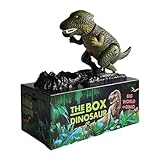 Sghtil Elektronische Bank, elektronische Bank für Dinosaurier, Spardose zum Wechseln von Dinosauriern – elektronische Kasse mit Musik, für Kinder ab 3 Jahren