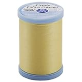 Coats Cotton Covered Quilten & Piecing Thread 250yd-Yellow