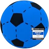 Kyto Softball 20cm Schaumstoff Ball | Fußball für Outdoor und Indoor | geeignet für Kinder ab 36 Monaten (1 Ball, blau)