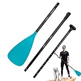 Stechpaddel - Verstellbares Teleskop Paddel Für Kajak, Kanu & Boot – Leichtes Ergonomisches Wassersportzubehör Für Stand Up Paddling, Angeln, Schlauchboot & Outdoor Abenteuer