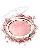Rouge Puder Rosa Silberner Schimmer, Multi-Purpose Blush Puder Makeup, Feines Pulver, Wasserdicht Schweißfest, Hochpigmentiert, Langlebig Blush Kosmetik für Verschiedene Hauttypen-1 x 14 g, Pinky-01#