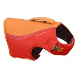 RUFFWEAR Float Coat Hundejacke, Auftrieb und Auftrieb, Hundeweste für sicheres Schwimmen, Bootfahren, Wassersport, Red Sumac, Large