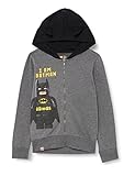 LEGO Batman Jungen Sweatjacke Full Zip mit Kapuze M12010642