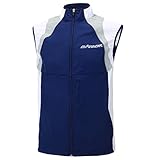 Airtracks Herren Fahrradweste Laufweste Radweste Leichte Wind Weste Reflektierend Winddicht Ärmellos Windstopper Atmungsaktiv Windstopper S M L Xl XXl 3XL 4XL - blau-weiß - S - Herren