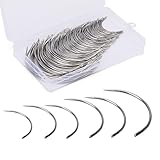 Gebogene Nähnadel Sättel Nadel Runde Nadel Ledernadel Set Praktische Polsternadel Hand Stickerei Nadel Nadel Sattel Nadel Leder Nähnadel Polsternadel Tool