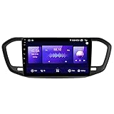 ALOEU Car Multimedia Autoradio Doppeldin Radio Mit Navigation Für Lada Vesta 2023 Einfügen Und Verwenden Navigationsgeräte GPS Car Video Player Steering Wheel Control,M500s 8 Core 4G+WiFi 4G+64G