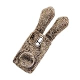 Hemobllo Handyhülle aus Strass Handytasche pädiprotect lendenwärmer Handyschale beileight ja Fall für Telefon Käfig Telefonschutz Hase Smartphone-Hülle K40 Handyhülle warme Handyhülle Brown