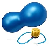 BESPORTBLE PVC Yoga Massage Ball Erdnussform Burst Fitnessball Dicker Balance Ball Für Yoga Und Pilates Mit Pumpe Für Core Training Und Stabilitätsübungen