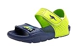 KangaROOS Unisex Kinder Kangaswim Ii Sandale, Dk Navy Lime, 25 EU